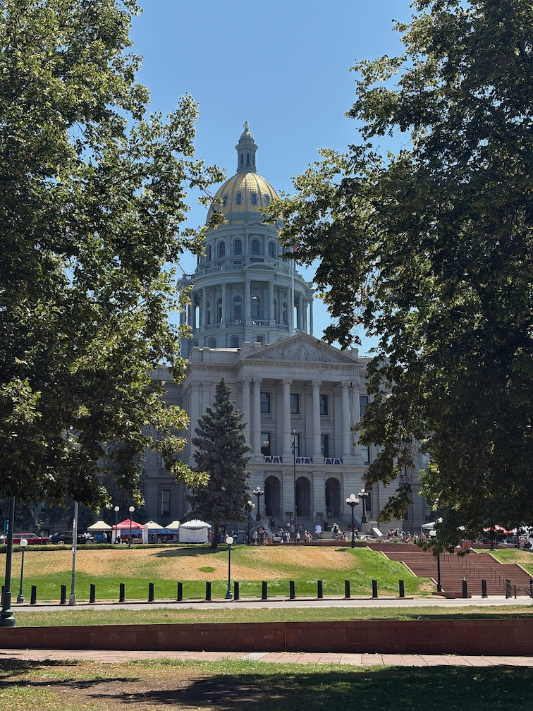 Colorado State Capitol exterior, Denver