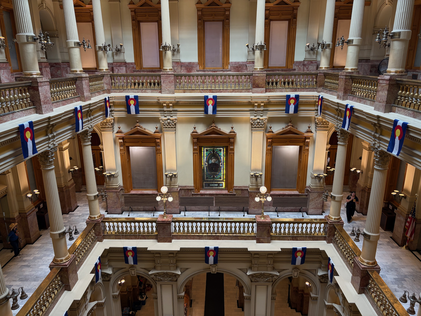 Colorado State Capitol interior, Denver